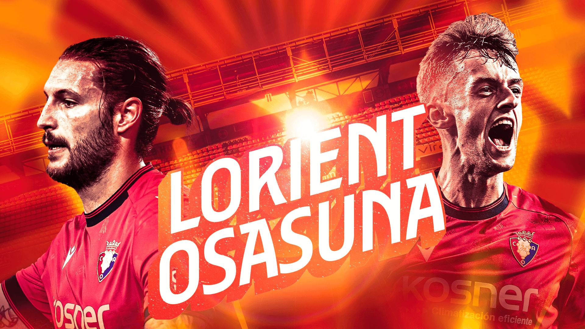 Osasuna se enfrentará al FC Lorient el 19 de julio en el Stade du Moustoir